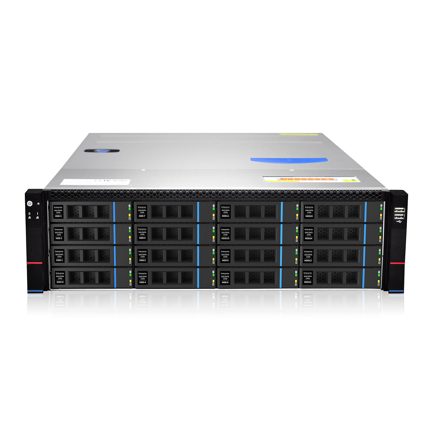 中磐RG360-C20 3U双路双卡国产AI服务器