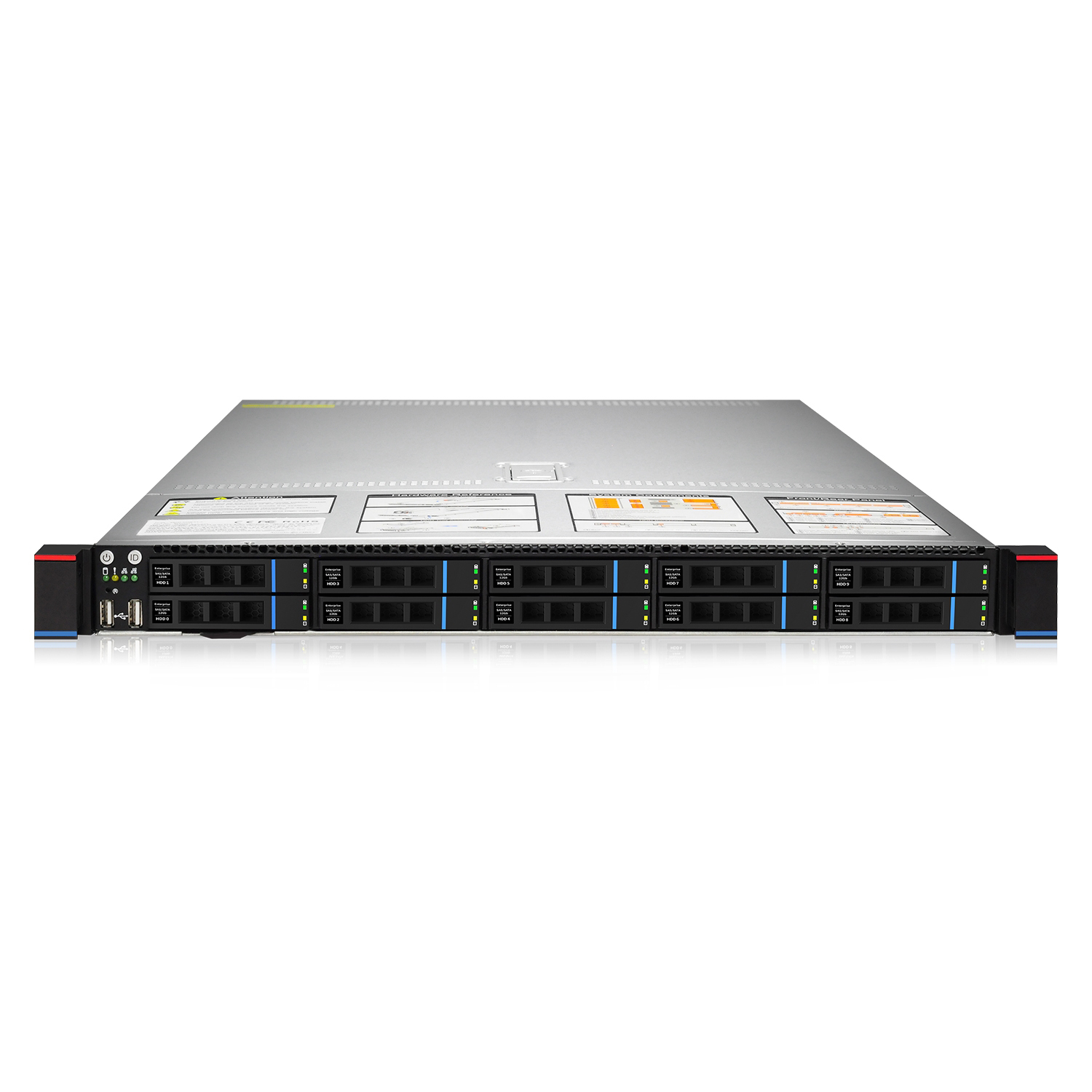 中磐RS180-L20 1U双路AI服务器