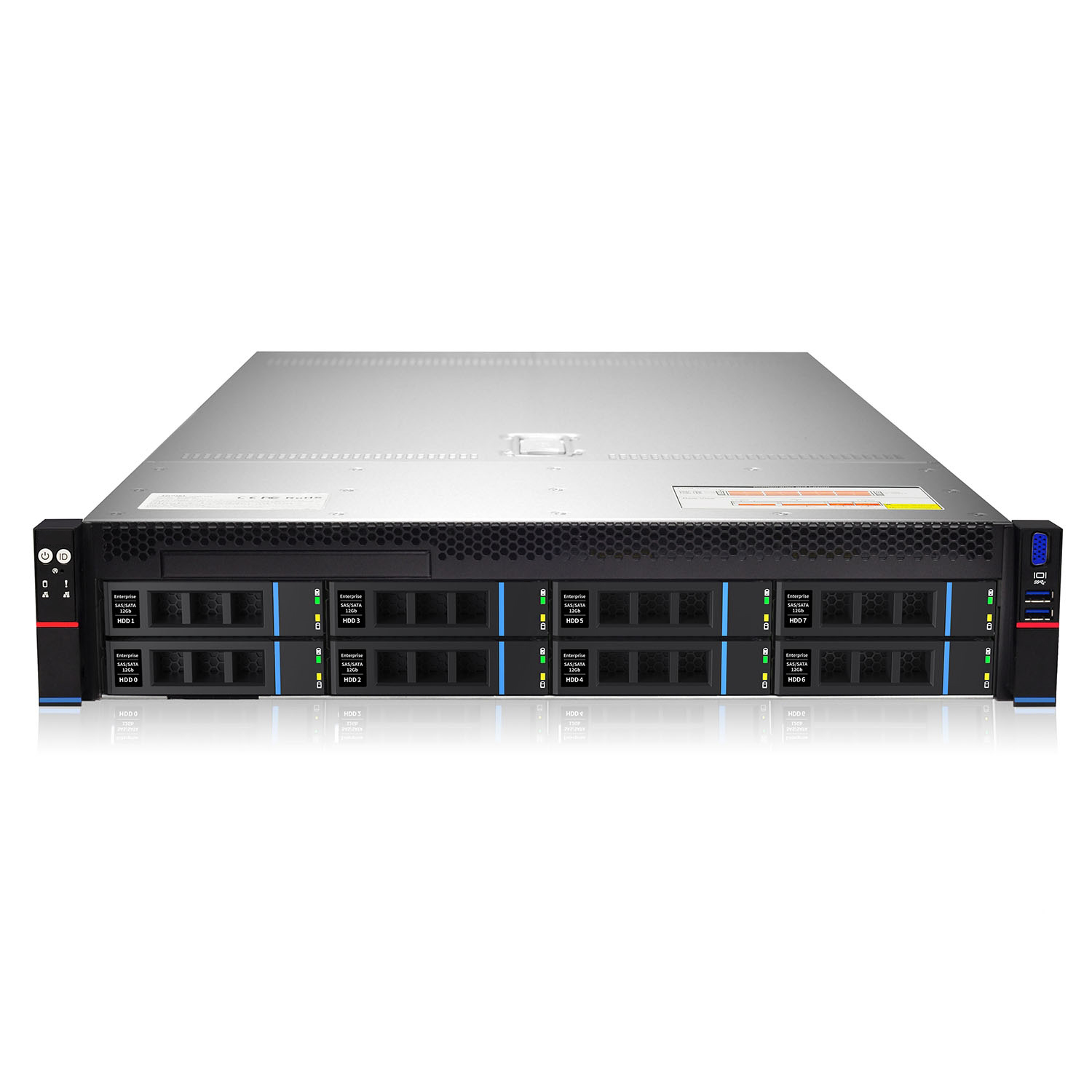 中磐RS260-M20 2U双路双卡AI服务器