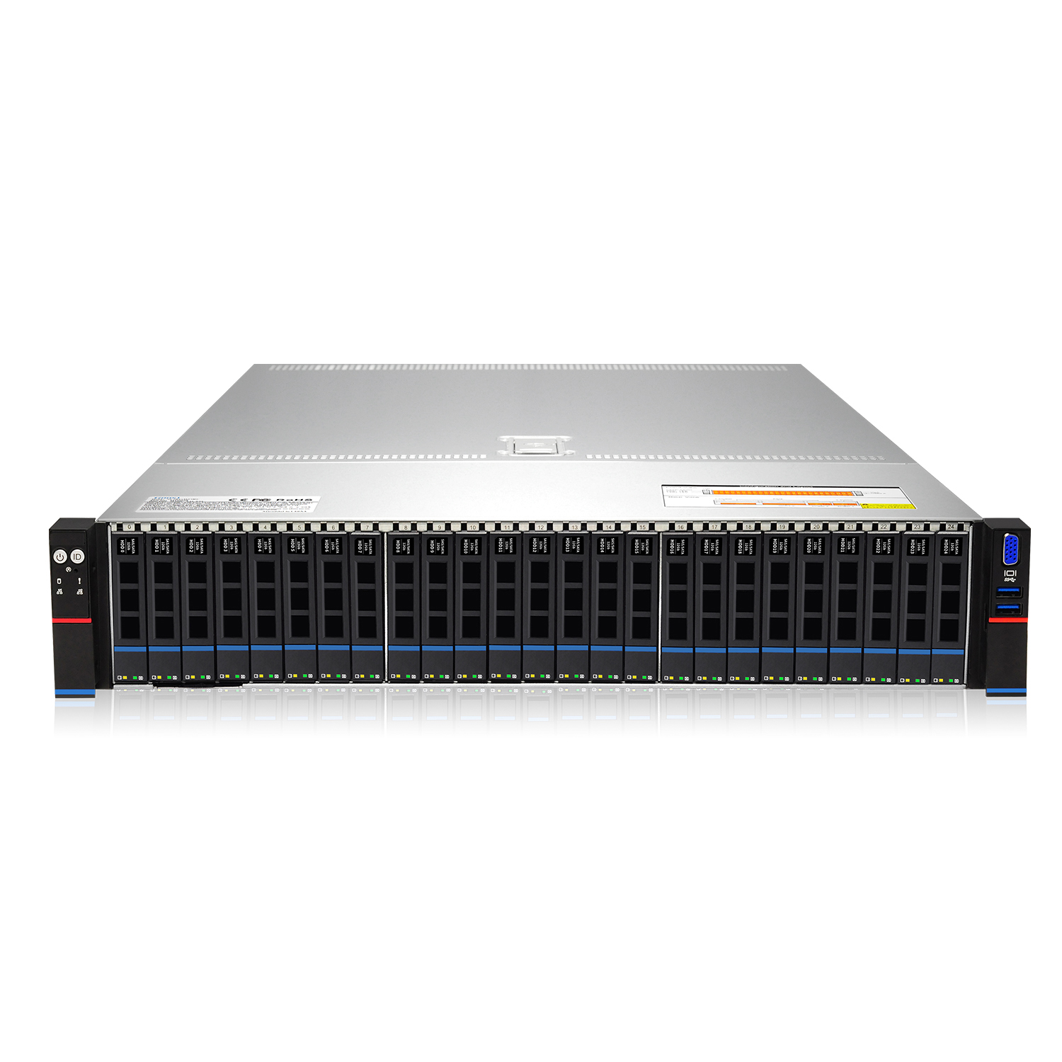 中磐RS280-M20 2U双路双卡AI服务器