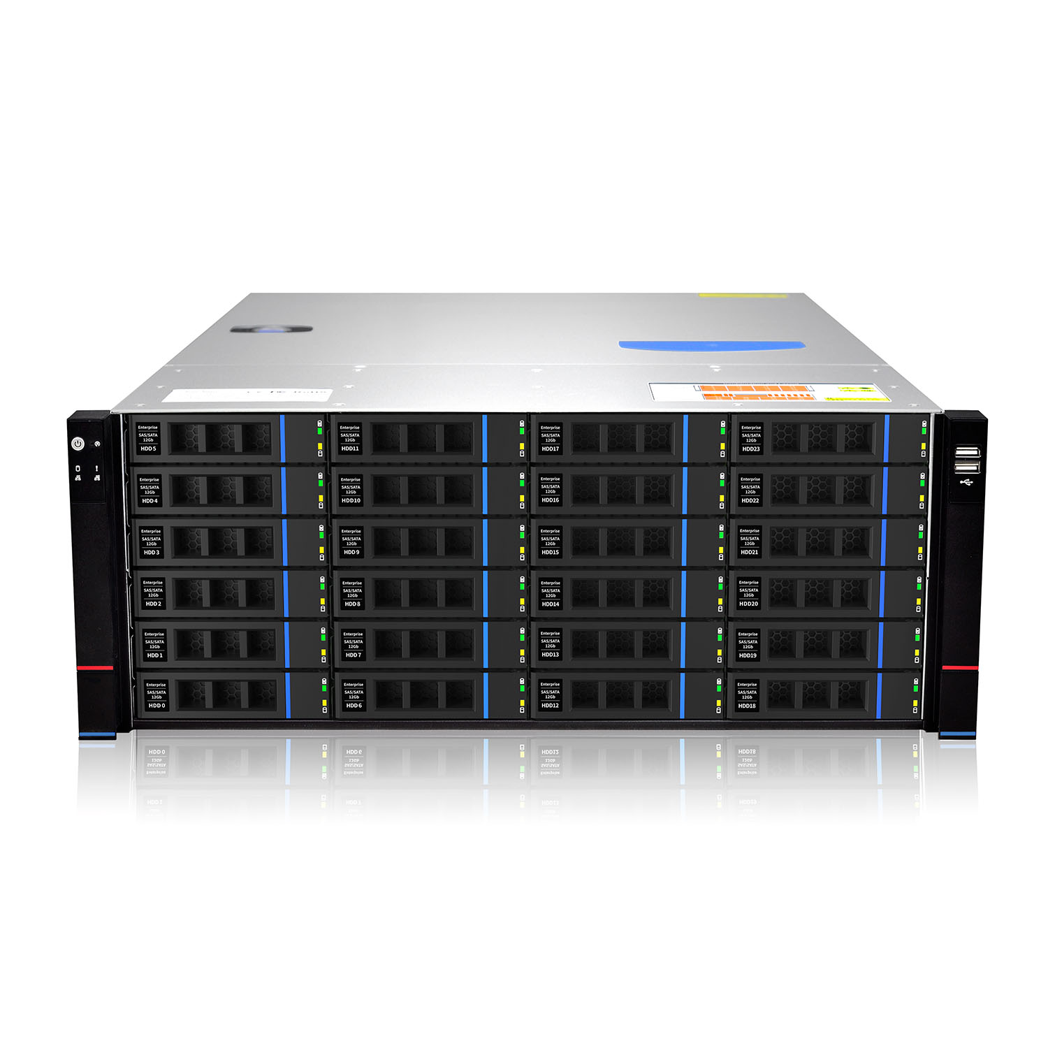 中磐RG460-M21 4U双路双卡AI服务器